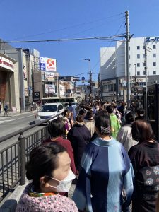 奈良の着付け教室大和美流着物学院「古都奈良きものウオーク」