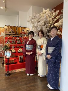奈良の着付け教室大和美流着物学院「お抹茶でおもてなし」