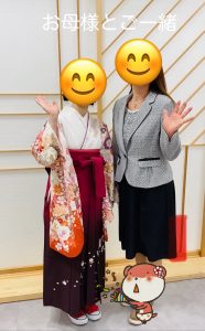 奈良の着付け教室大和美流着物学院「袴きつけ」IN桜井教室