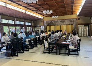 奈良の着付け教室大和美流着物学院「和装教育推進会議奈良」懇親会