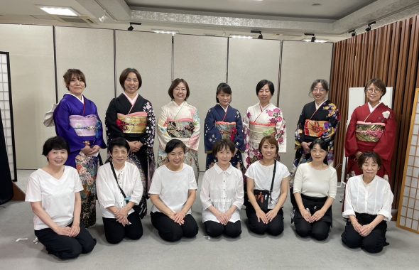 奈良の着付け教室「大和美流着物学院」着装士検定2024
