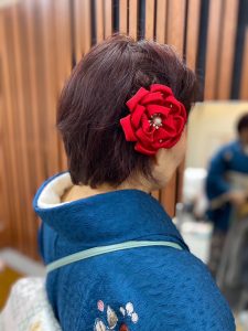 奈良の着付け教室大和美流着物学院「つまみ細工講習会」桃山教室