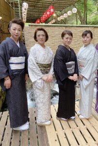 奈良の着付け教室大和美流着物学院「京都貴船」
