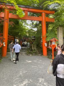 奈良の着付け教室大和美流着物学院「貴船神社」