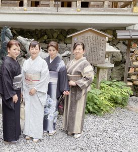 奈良の着付け教室大和美流着物学院「京都貴船」講師