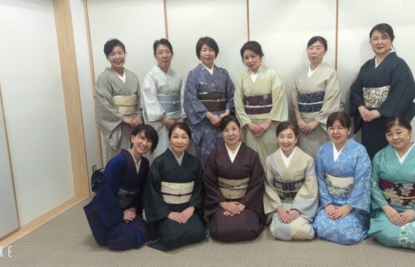 奈良の着付け教室大和美流着物学院「講師自装講習会」