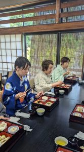 奈良の着付け教室大和美流着物学院　桃山教室お出かけ会「萬福寺　普茶料理」お食事会