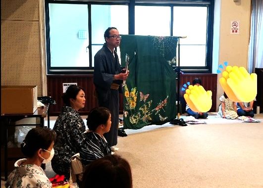 奈良の着付け教室大和美流着物学院「文化庁伝統文化親子教室」大和郡山