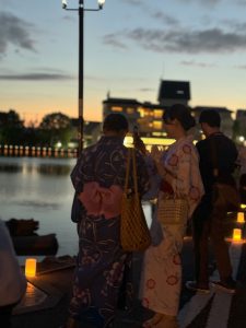 奈良の着付け教室「大和美流着物学院」燈花会写真