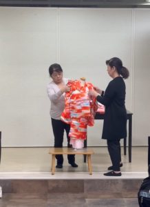 奈良の着付け教室【大和美流着物学院】3歳着付け 