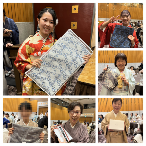 奈良の着付け教室【大和美流着物学院】秋の着物パーティー「抽選会」