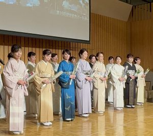 奈良の着付け教室【大和美流着物学院】2024年秋の着物パーティー「講師陣」