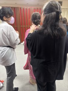 奈良の着付け教室【大和美流着物学院】講師　振袖講習会