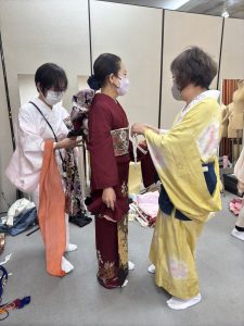 奈良の着付け教室【大和美流着物学院】着装士振袖着付け講習会（特訓編）