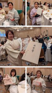 奈良の着付け教室【大和美流着物学院】京ろまんきものパーティー翔　抽選会
