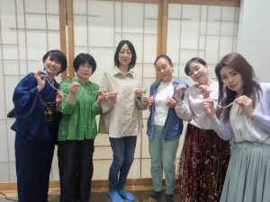 奈良の着付け教室【大和美流着物学院】橿原教室「羽織紐講習会」