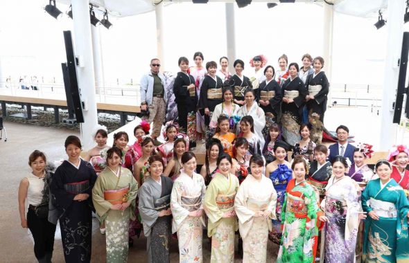 奈良の着付け教室大和美流着物学院「万博着物イベント　和の輪2025」