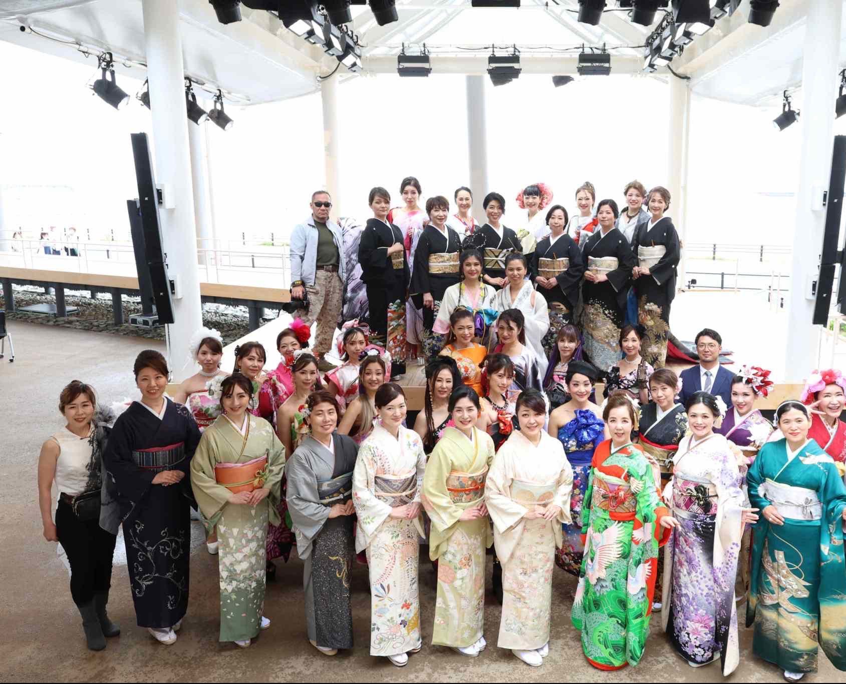 奈良の着付け教室大和美流着物学院「万博着物イベント　和の輪2025」