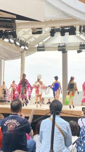 奈良の着付け教室【大和美流着物学院】万博着物イベント　和の輪2025　ドレス着付け