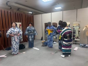 奈良の着付け教室【大和美流着物学院】「ゆかた着方教室　打ち水大作戦」