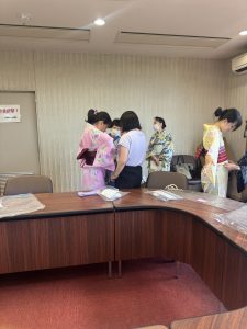 伝統文化親子着付け教室　大和郡山支部　初回