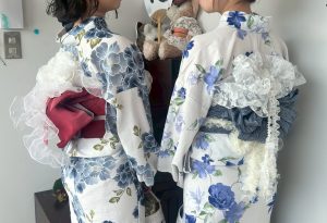 燈花会お客様奈良の着付け教室【大和美流着物学院】「燈花会わぷらす浴衣着付け