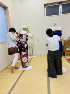 奈良の着付け教室【大和美流着物学院】「振袖ドレス講習会」