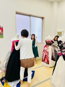 奈良の着付け教室【大和美流着物学院】「振袖ドレス講習会」