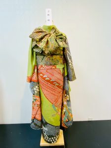 奈良の着付け教室大和美流着物学院「２０２５年創作帯結び」｝2鳳綾