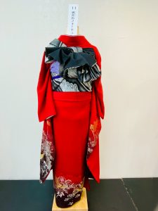 奈良の着付け教室大和美流着物学院「２０２５年創作帯結び」｝11.満月のフォーチューン
