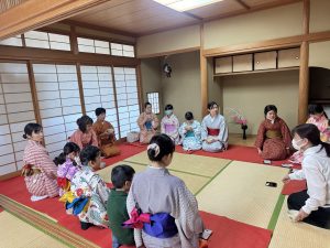 文化庁伝統文化親子教室奈良　大和郡山支部