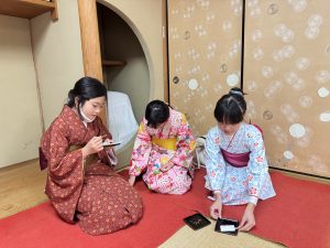 文化庁伝統文化親子教室奈良　大和郡山支部