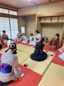 文化庁伝統文化親子教室奈良　大和郡山支部