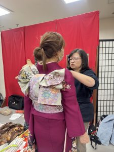 奈良の着付け教室大和美流着物学院「振袖着付け特訓」