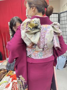 奈良の着付け教室大和美流着物学院「振袖着付け特訓」