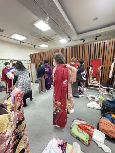 奈良の着付け教室大和美流着物学院「振袖着付け特訓」