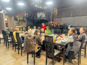 奈良の着付け教室大和美流着物学院「クリスマスランチ会」