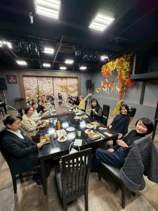 奈良の着付け教室大和美流着物学院「クリスマスランチ会