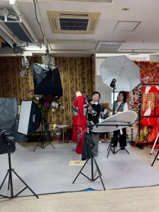 奈良の着付け教室大和美流着物学院「創作帯結び撮影会」