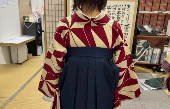 奈良の着付け教室大和美流着物学院「袴着付け講習会」