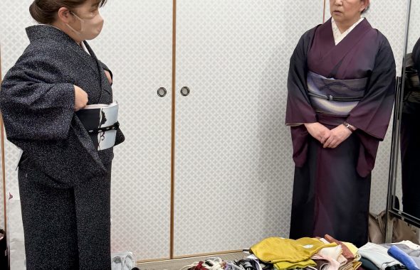 奈良の着付け教室　大和美流着物学院「小物コーディネート」講習会