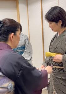 奈良の着付け教室　大和美流着物学院「小物コーディネイト」講習会