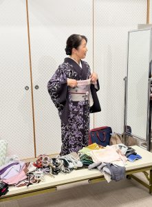 奈良の着付け教室　大和美流着物学院「小物コーディネイト」講習会