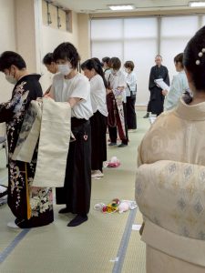 奈良の着付け教室　大和美流着物学院「2026年着装士検定」振袖着付け
