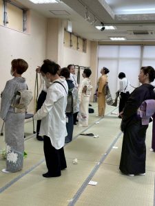 奈良の着付け教室　大和美流着物学院「2026年着装士検定」訪問着 