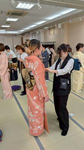 奈良の着付け教室　大和美流着物学院「2026年着装士検定」訪問着