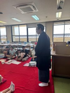 R８年文化庁伝統文化親子着付け教室大和郡山支部