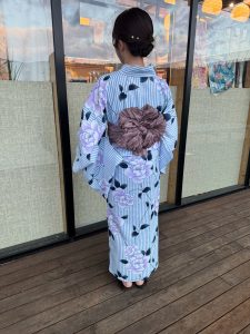 奈良の着付け教室大和美流着物学院「燈花会浴衣着付け本番