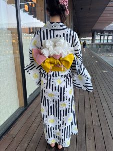 奈良の着付け教室大和美流着物学院「燈花会浴衣着付け　本番」
