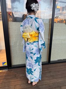 奈良の着付け教室大和美流着物学院「燈花会浴衣着付け　本番」